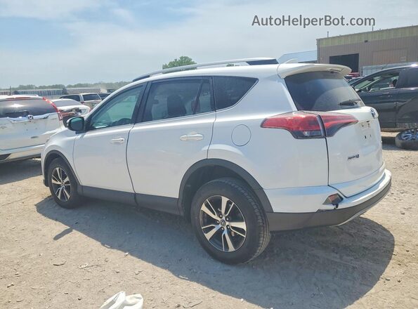 2T3RFREV6HW666382 2017 TOYOTA RAV4 Белый Задняя левая четверть
