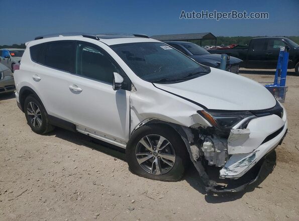 2T3RFREV6HW666382 2017 TOYOTA RAV4 Белый Передняя правая четверть