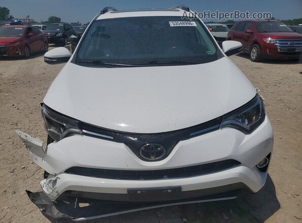 2T3RFREV6HW666382 2017 TOYOTA RAV4 Белый Вид спереди