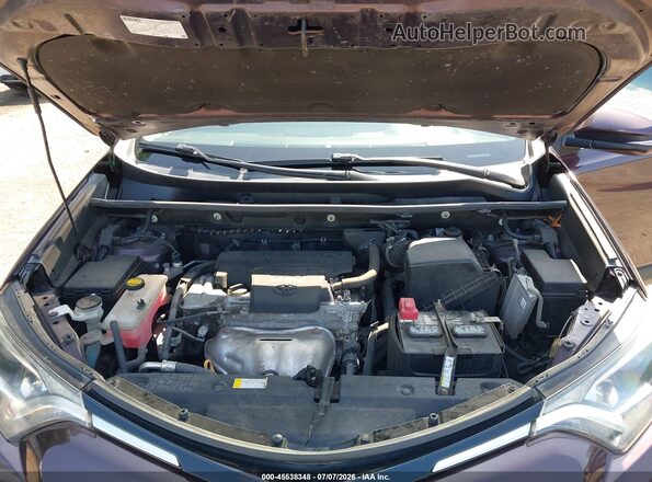 2T3RFREV6HW679245 2017 TOYOTA RAV4 Maroon უკანა ხედი
