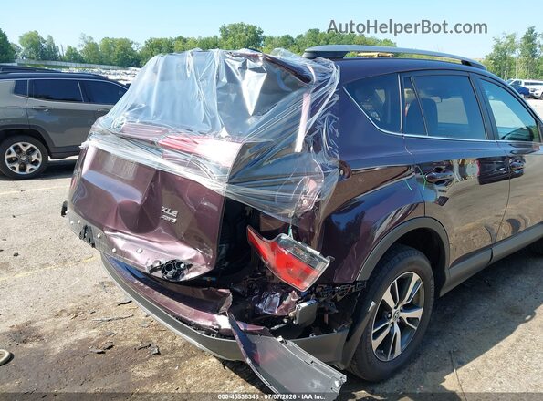 2T3RFREV6HW679245 2017 TOYOTA RAV4 Maroon წინა ხედი