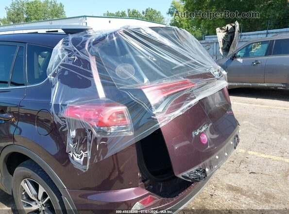 2T3RFREV6HW679245 2017 TOYOTA RAV4 Maroon 