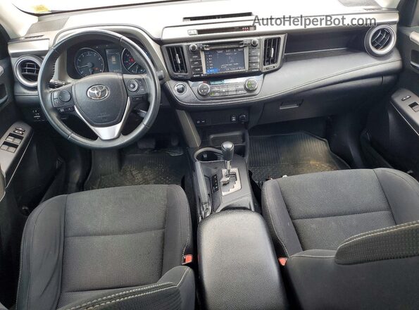 2T3RFREV6HW686468 2017 TOYOTA RAV4 Silver Առջևի վահանակի տեսք