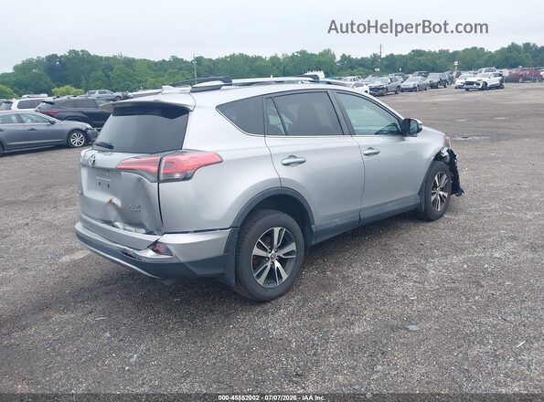 2T3RFREV6HW689788 2017 TOYOTA RAV4 Серебряный Задняя правая четверть