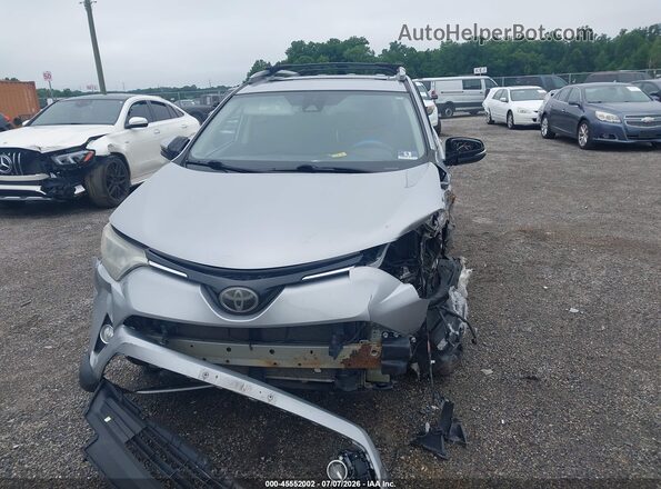 2T3RFREV6HW689788 2017 TOYOTA RAV4 Серебряный Вид щитка приборов