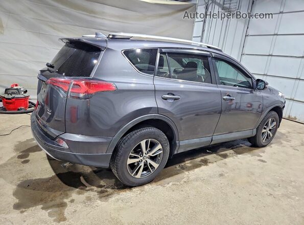2T3RFREV6JW753673 2018 TOYOTA RAV4 Gray უკანა მარჯვენა