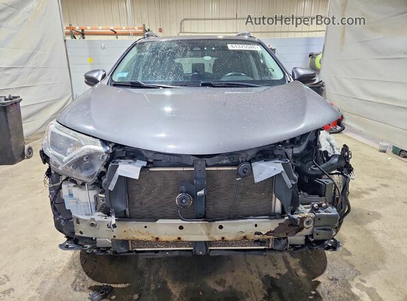2T3RFREV6JW753673 2018 TOYOTA RAV4 Gray წინა ხედი