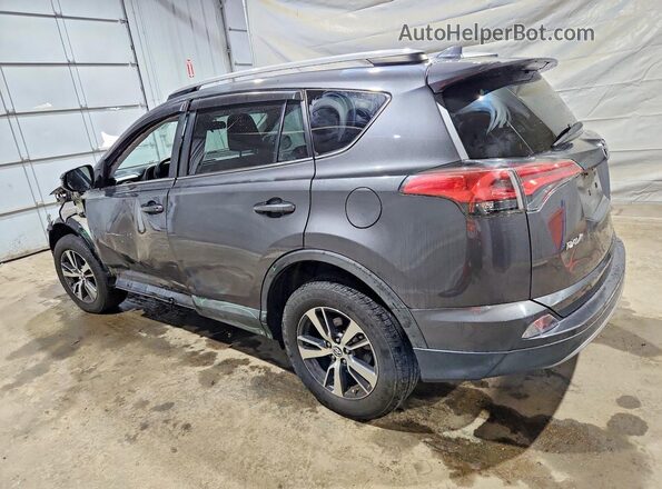 2T3RFREV6JW753673 2018 TOYOTA RAV4 Gray უკანა მარცხენა