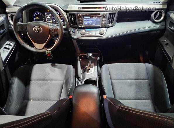 2T3RFREV6JW753673 2018 TOYOTA RAV4 Gray წინა პანელის ხედი
