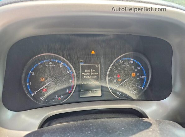 2T3RFREV6JW789802 2018 TOYOTA RAV4 Silver Вид щитка приладів