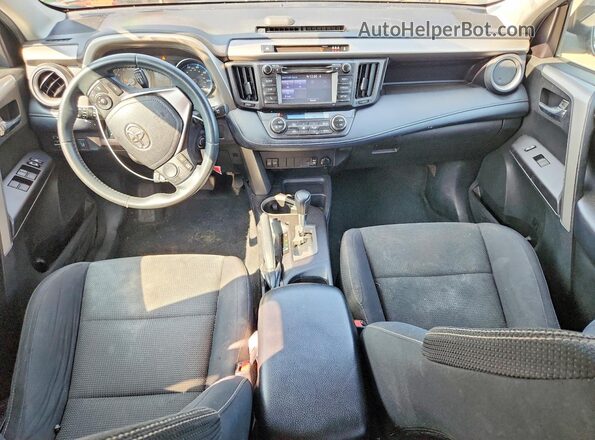 2T3RFREV6JW803195 2018 TOYOTA RAV4 Black Вид панелі приладів