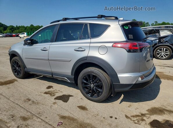2T3RFREV6JW816142 2018 TOYOTA RAV4 Silver უკანა მარცხენა