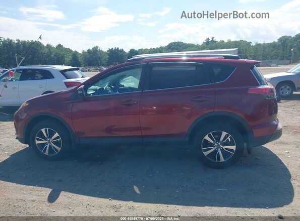 2T3RFREV6JW844152 2018 TOYOTA RAV4 Red Vista interior de 360 grados