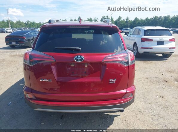 2T3RFREV6JW844152 2018 TOYOTA RAV4 Red 
