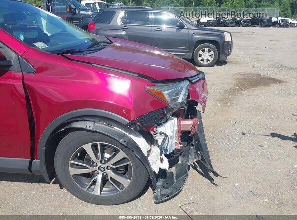 2T3RFREV6JW844152 2018 TOYOTA RAV4 Red 