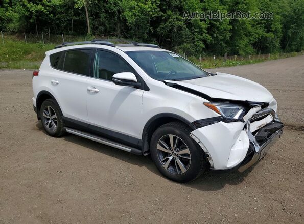2T3RFREV6JW857645 2018 TOYOTA RAV4 White Delantero derecho