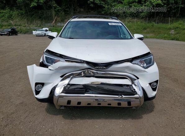 2T3RFREV6JW857645 2018 TOYOTA RAV4 White Vista frontal