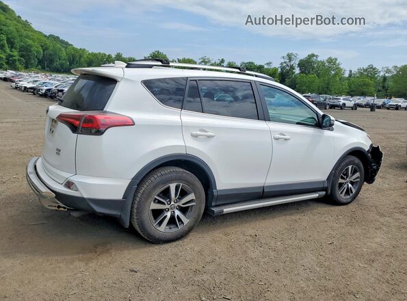 2T3RFREV6JW857645 2018 TOYOTA RAV4 White Trasero derecho