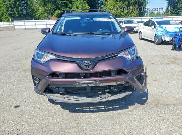 2T3RFREV7GW512200 2016 TOYOTA RAV4 Purple Вид спереду