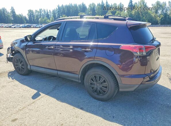 2T3RFREV7GW512200 2016 TOYOTA RAV4 Purple Задня ліва чверть