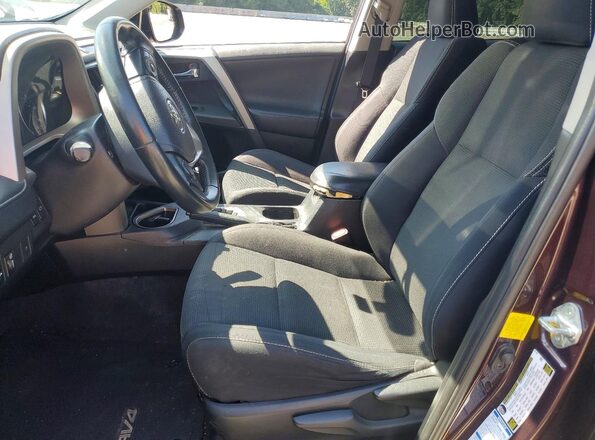 2T3RFREV7GW512200 2016 TOYOTA RAV4 Purple Вид салону спереду
