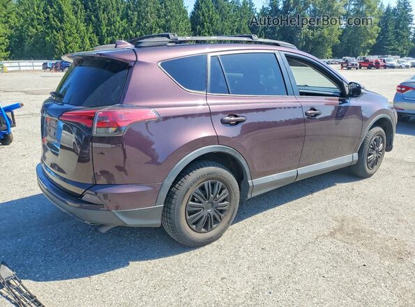 2T3RFREV7GW512200 2016 TOYOTA RAV4 Purple Задня права чверть