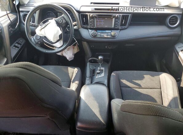 2T3RFREV7HW552035 2017 TOYOTA RAV4 Black Widok deski rozdzielczej