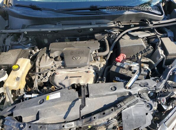 2T3RFREV7HW552035 2017 TOYOTA RAV4 Black Widok komory silnika