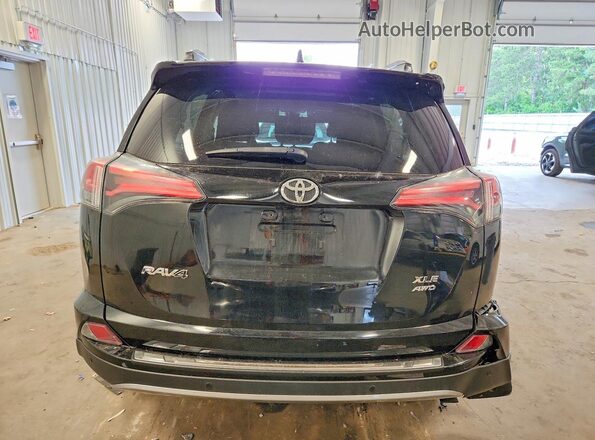 2T3RFREV7HW675981 2017 TOYOTA RAV4 Black Widok z tyłu