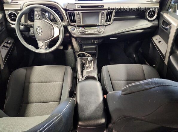 2T3RFREV7HW675981 2017 TOYOTA RAV4 Black Widok deski rozdzielczej