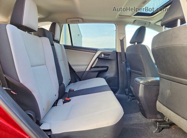 2T3RFREV7JW709603 2018 TOYOTA RAV4 Maroon უკანა სალონის ხედი