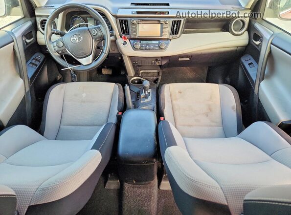 2T3RFREV7JW709603 2018 TOYOTA RAV4 Maroon წინა პანელის ხედი