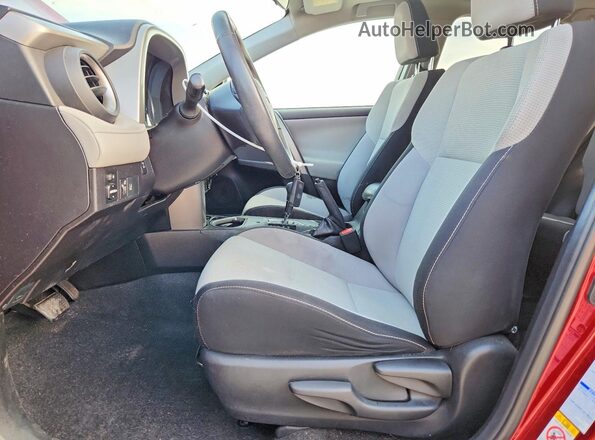 2T3RFREV7JW709603 2018 TOYOTA RAV4 Maroon წინა სალონის ხედი