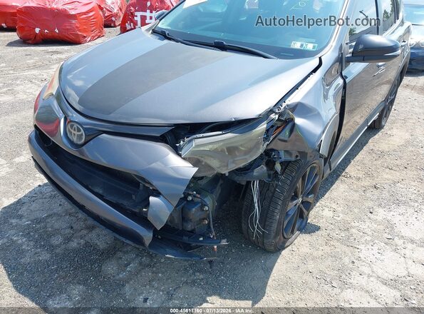 2T3RFREV7JW711917 2018 TOYOTA RAV4 Gray წინა ხედი
