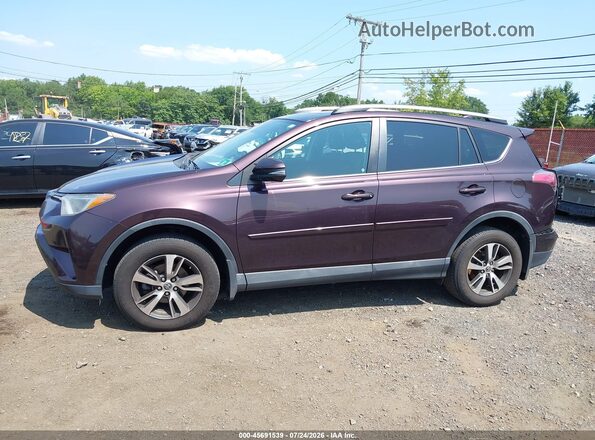 2T3RFREV7JW727308 2018 TOYOTA RAV4 Фиолетовый 