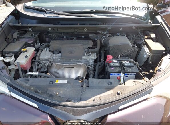 2T3RFREV7JW727308 2018 TOYOTA RAV4 Purple Vista trasera