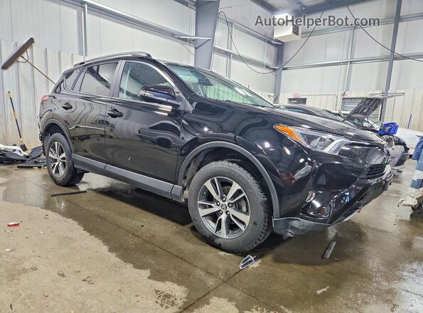 2T3RFREV7JW822760 2018 TOYOTA RAV4 Black Delantero derecho