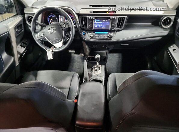 2T3RFREV7JW822760 2018 TOYOTA RAV4 Black Vista del salpicadero