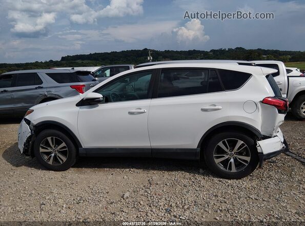2T3RFREV8GW465565 2016 TOYOTA RAV4 White Widok wnętrza 360 stopni