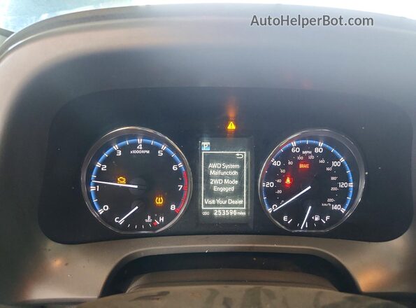 2T3RFREV8GW494676 2016 TOYOTA RAV4 Gray Widok zestawu wskaźników