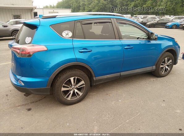 2T3RFREV8HW552884 2017 TOYOTA RAV4 Blue Rear right