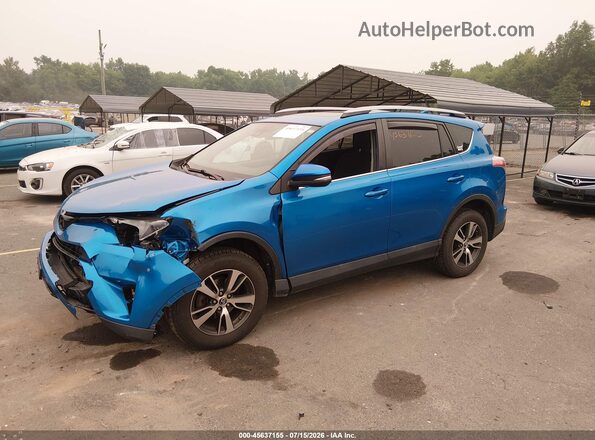 2T3RFREV8HW552884 2017 TOYOTA RAV4 Blue Front left
