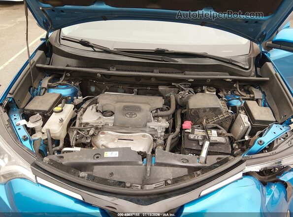2T3RFREV8HW552884 2017 TOYOTA RAV4 Blue Rear view