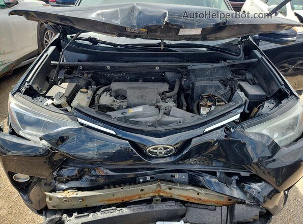 2T3RFREV8HW631486 2017 TOYOTA RAV4 Black Vista interior trasera