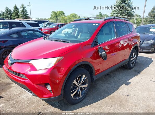 2T3RFREV8HW646246 2017 TOYOTA RAV4 Red Передня ліва чверть