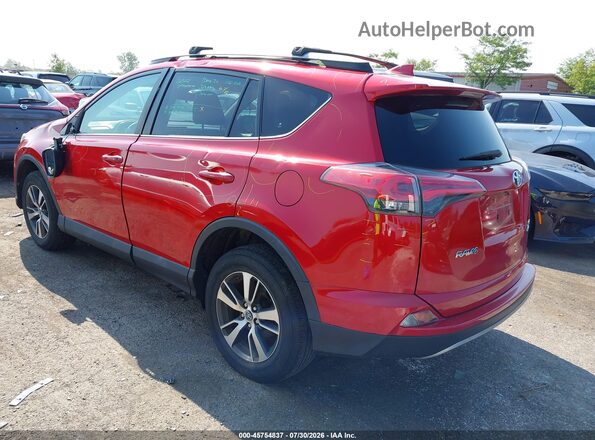 2T3RFREV8HW646246 2017 TOYOTA RAV4 Red Задня ліва чверть