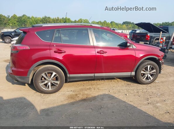 2T3RFREV8JW704961 2018 TOYOTA RAV4 Red Սալոնի 360 աստիճան տեսք
