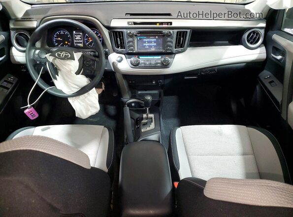 2T3RFREV8JW716723 2018 TOYOTA RAV4 Red Առջևի վահանակի տեսք
