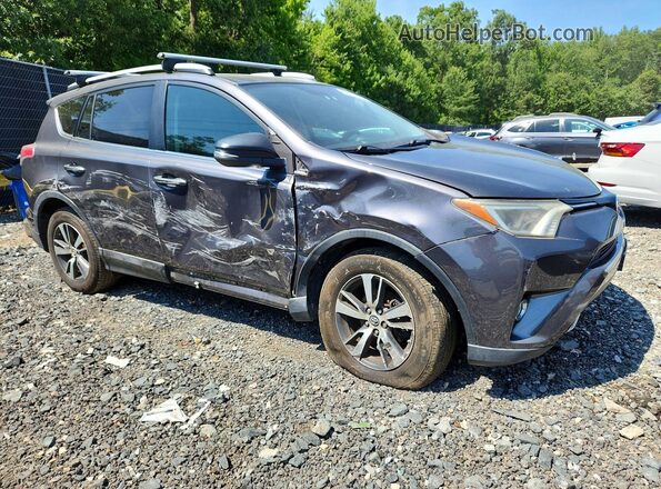 2T3RFREV9GW446572 2016 TOYOTA RAV4 Серый Передняя правая четверть