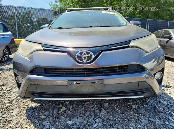 2T3RFREV9GW446572 2016 TOYOTA RAV4 Серый Вид спереди